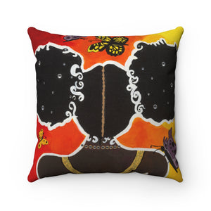Chocolate Sunshine Decorative Pillow
