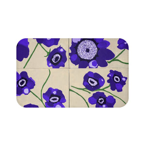 Open image in slideshow, Ploochy&#39;s Poppy Purple Bath Mat
