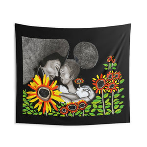Open image in slideshow, Daughter&#39;s Love Indoor Wall Tapestry
