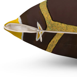Chocolate Sunshine Decorative Pillow