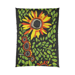 Open image in slideshow, Sunflower After Dark Comforter
